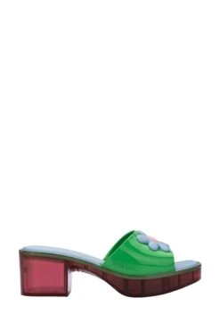 MelissaLazy Oaf Shape Green Contrast Shoes