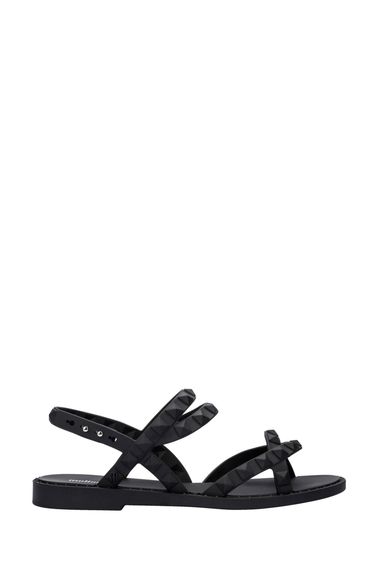 Melissa Lucy Black Matt Sandals 1 Melissa Lucy Black Matt Sandals