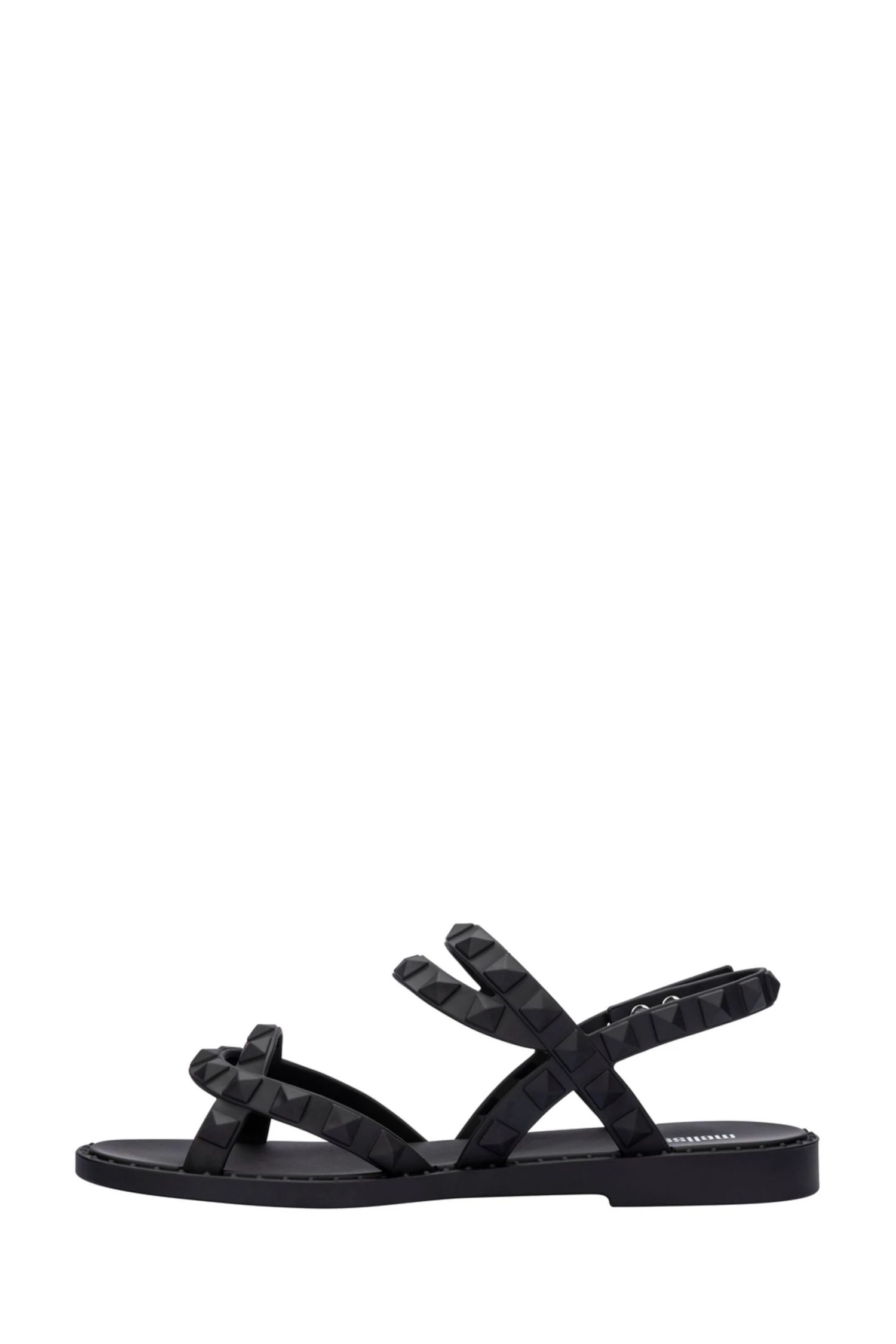 Melissa Lucy Black Matt Sandals 2 Melissa Lucy Black Matt Sandals - Image 2