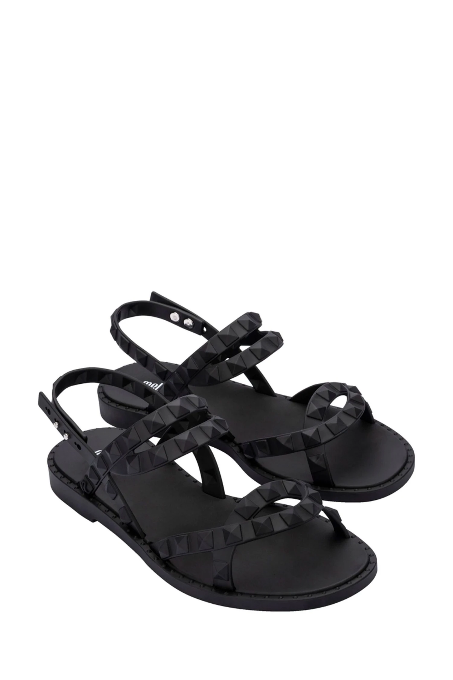Melissa Lucy Black Matt Sandals 3 Melissa Lucy Black Matt Sandals - Image 3