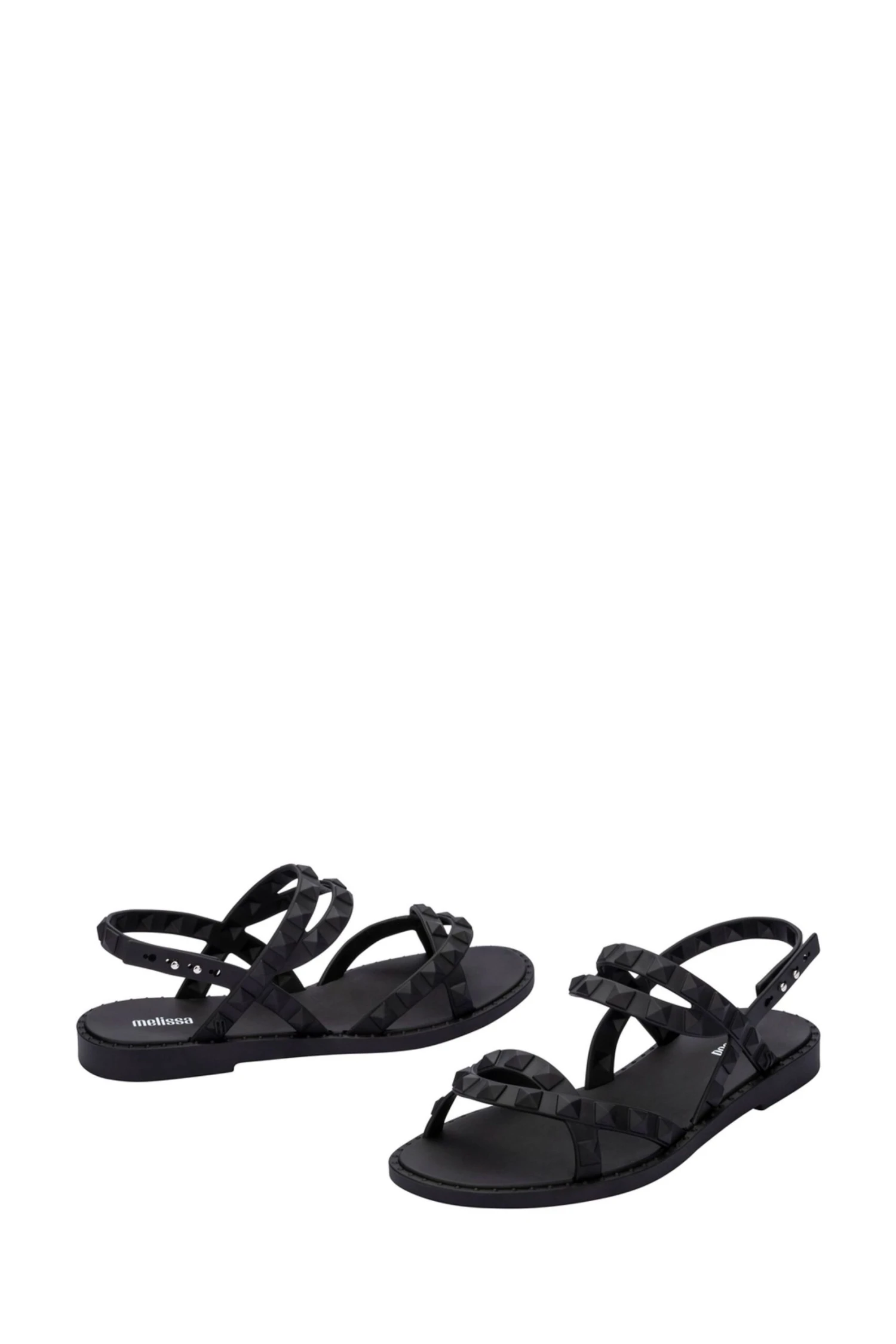 Melissa Lucy Black Matt Sandals 4 Melissa Lucy Black Matt Sandals - Image 4