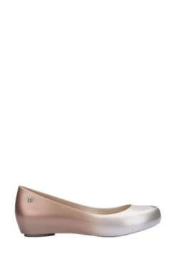 Melissa Cream Ultragirl Basic Sheen Pearl Shoes