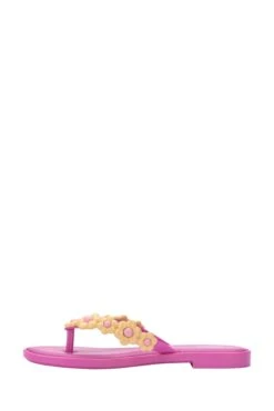Melissa Pink Spring Flip Flops