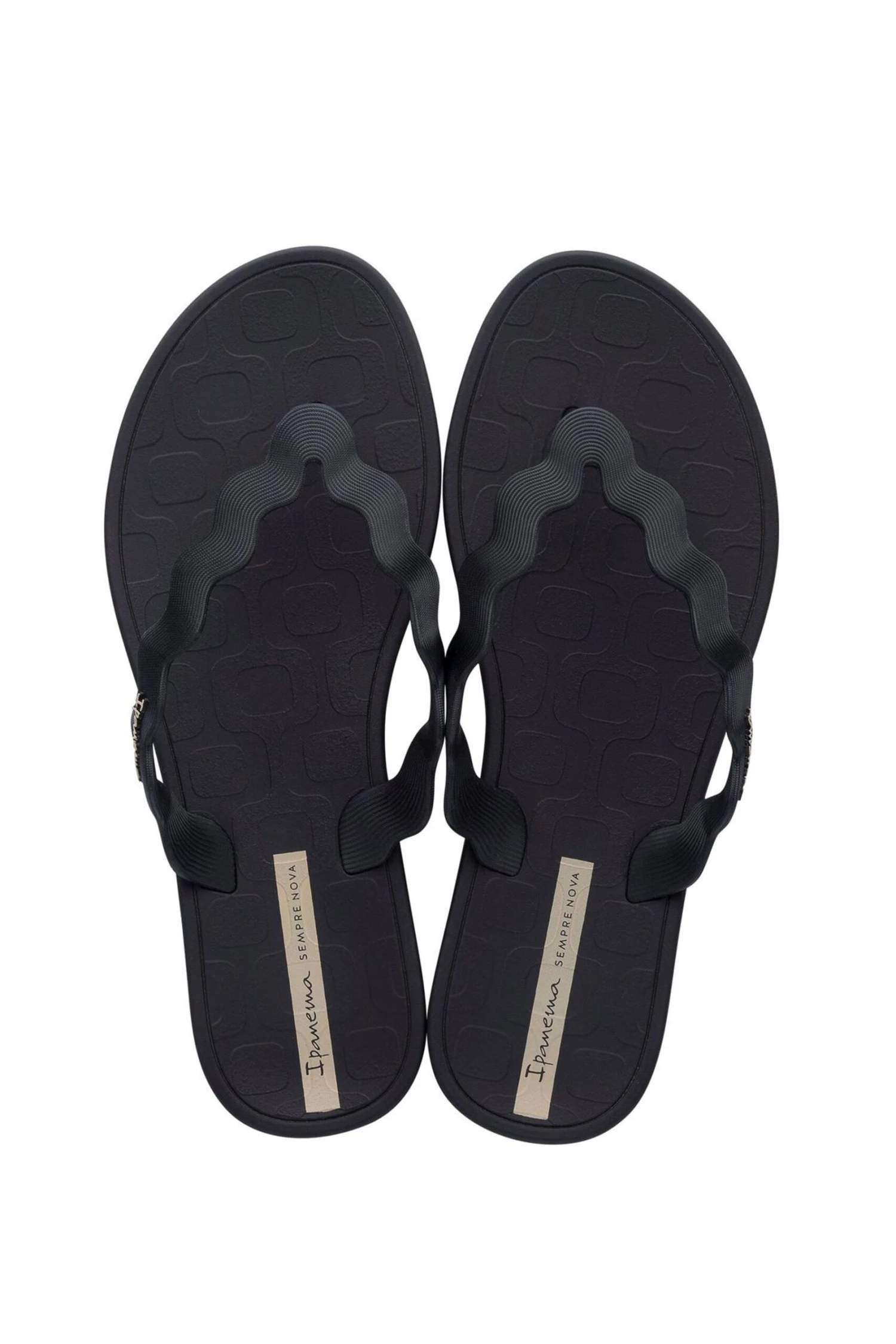 Melissa Black Knotted Strap Slides 2 Melissa Black Knotted Strap Slides - Image 2
