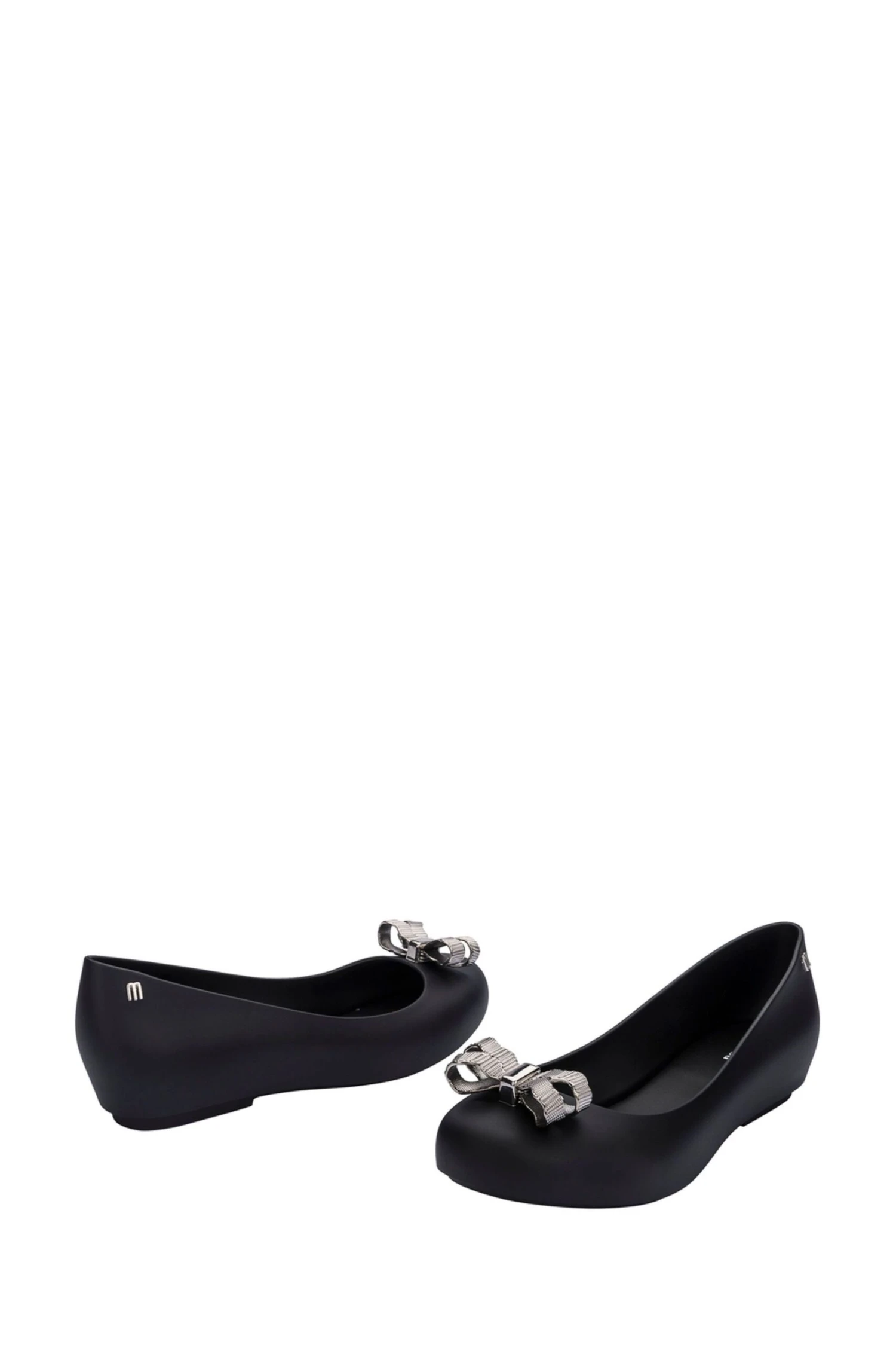 Melissa Black Metal Bow Pumps 4 Melissa Black Metal Bow Pumps - Image 4